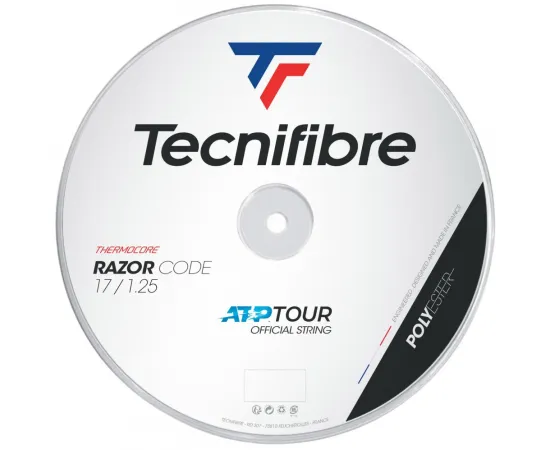 lacitesport.com - Technifibre Razor Code 200m Cordage de tennis, Couleur: Bleu