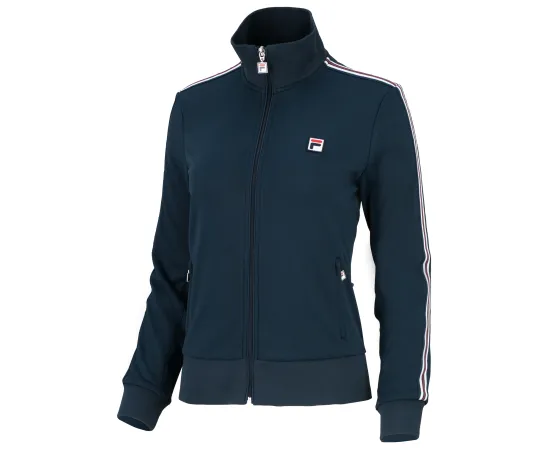 lacitesport.com - Fila Olivia Veste de tennis Femme, Couleur: Bleu Marine, Taille: S