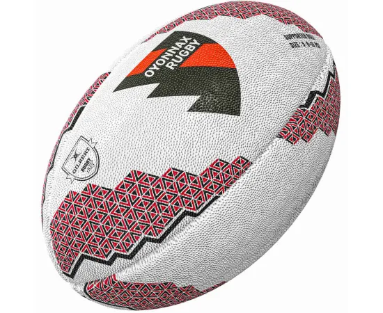 lacitesport.com - Gilbert Oyonnax Collection Officielle Ballon de rugby