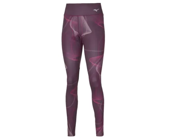 lacitesport.com - Mizuno Legging Running Femme, Couleur: Violet, Taille: S