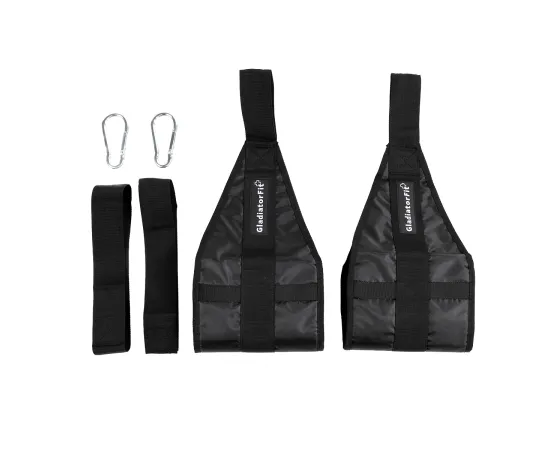 lacitesport.com - GladiatorFit Sangles de suspension pour abdominaux (lot de 2)