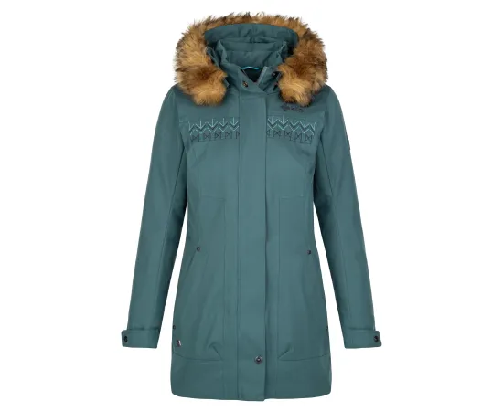 lacitesport.com - Kilpi PERU-W Manteau Femme, Couleur: Vert, Taille: 34