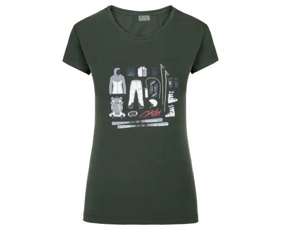 lacitesport.com - Kilpi Tornes technique T-shirt Femme, Couleur: Vert, Taille: 34