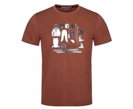 lacitesport.com - Kilpi TORNES-M T-shirt technique homme , Couleur: Rouge, Taille: M