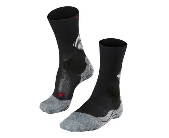 lacitesport.com - Falke Chaussettes Antidérapantes de rugby, Couleur: Noir, Taille: 39/41