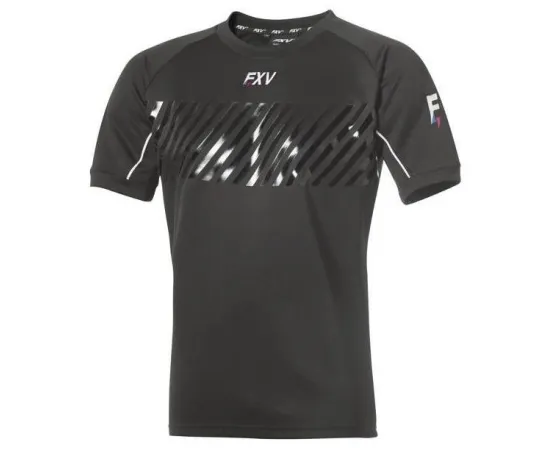 lacitesport.com - Force XV Maillot Training Rugby, Couleur: Noir, Taille: 3XL