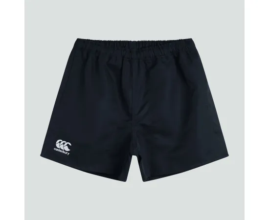 lacitesport.com - Canterbury Short de rugby Professionnal, Couleur: Noir, Taille: M