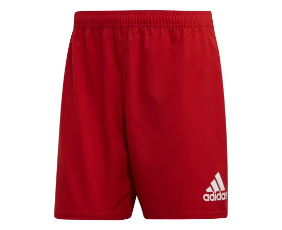 lacitesport.com - Adidas Adulte 3 Stripes Short Homme, Couleur: Rouge, Taille: L