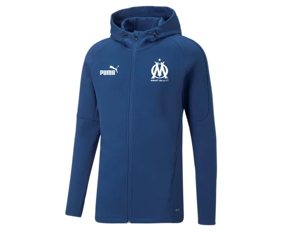 lacitesport.com - Puma OM Veste à Capuche Casuals 2022/23 Homme, Taille: XS