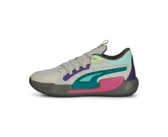 lacitesport.com - Puma Court Rider Chaos Daytona Chaussures indoor Femme, Couleur: Gris, Taille: 40