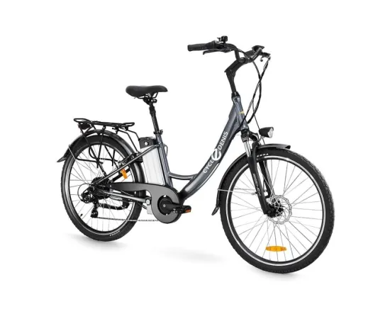 lacitesport.com - Biclou Urban 26 - Vélo électrique très polyvalent - Taille M - Gris