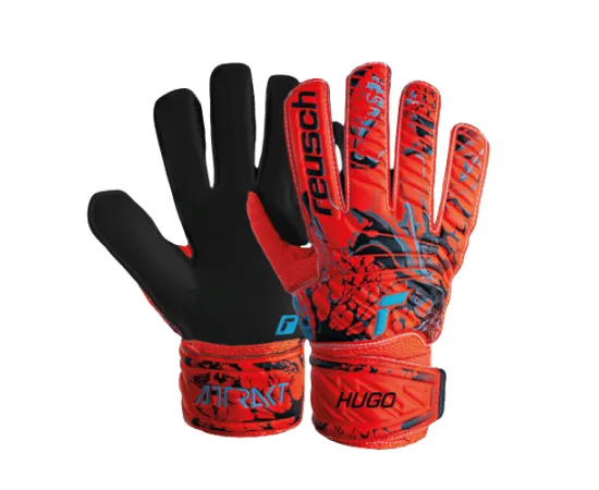 lacitesport.com - Reusch Attrakt Solid Hugo Gants de gardien Enfant, Taille: 4