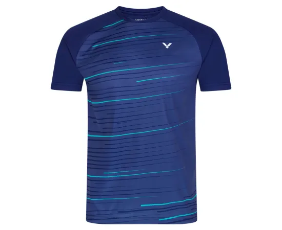 lacitesport.com - Victor 33100 B T-shirt Homme, Couleur: Bleu Marine, Taille: S