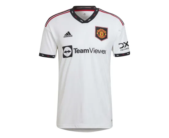 lacitesport.com - Adidas Manchester United Maillot Extérieur 22/23 Homme, Couleur: Blanc, Taille: M