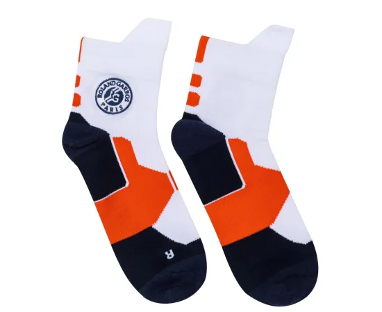 lacitesport.com - Roland Garros Collection Officielle Chaussettes Unisexe, Couleur: Multicolore, Taille: 35-38