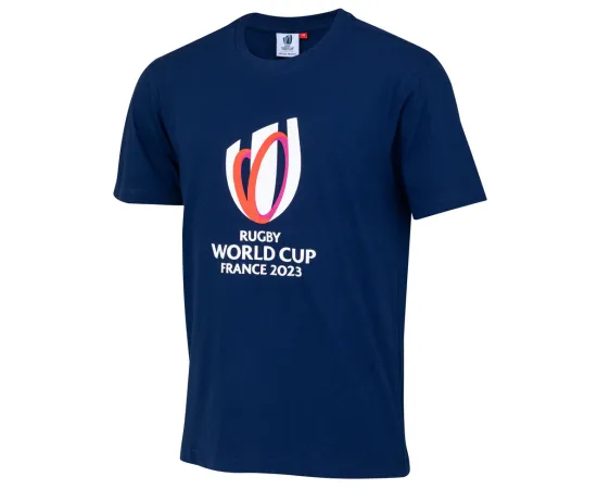 lacitesport.com - Rugby World Cup Collection Officielle T-shirt Homme, Couleur: Bleu, Taille: S