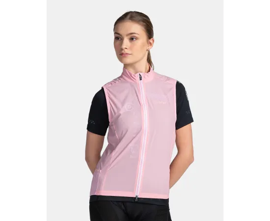 lacitesport.com - Gilet coupe-vent pour femme Kilpi FLOW-W, Couleur: Rose, Taille: 34