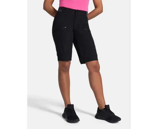 lacitesport.com - Short de cyclisme pour femme Kilpi TRACKEE-W, Couleur: Noir, Taille: 40