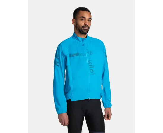 lacitesport.com - Veste de vélo imperméable pour homme Kilpi RAINAR-M, Couleur: Bleu, Taille: S