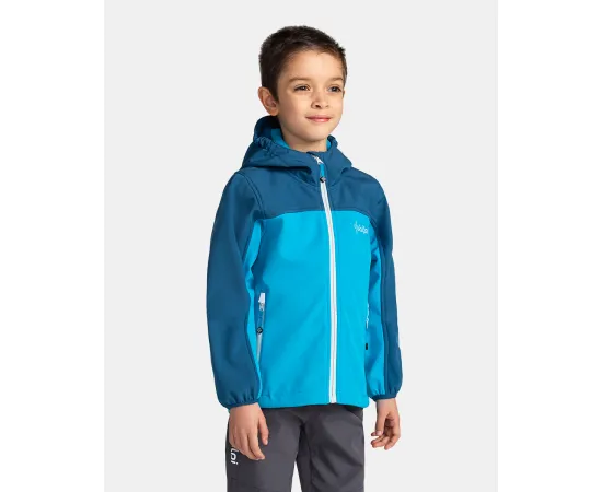 lacitesport.com - Veste softshell pour garçon Kilpi RAVIO-J, Couleur: Bleu, Taille: 110