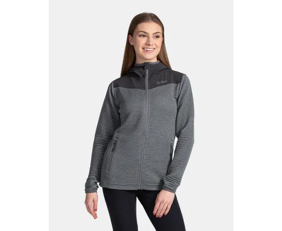 lacitesport.com - Sweat à capuche de sport pour femme Kilpi TANALI-W, Couleur: Gris, Taille: 34