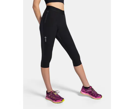 lacitesport.com - Legging 3/4 pour femme Kilpi LAVALLY-W, Couleur: Noir, Taille: 34