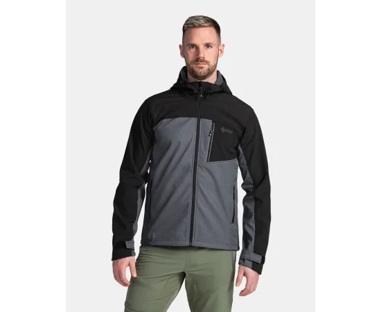 lacitesport.com - Veste softshell pour homme Kilpi RAVIO-M, Couleur: Gris, Taille: 3XL