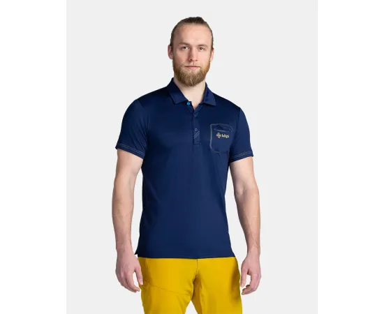 lacitesport.com - Polo fonctionnel pour homme Kilpi GIVRY-M, Couleur: Bleu, Taille: L