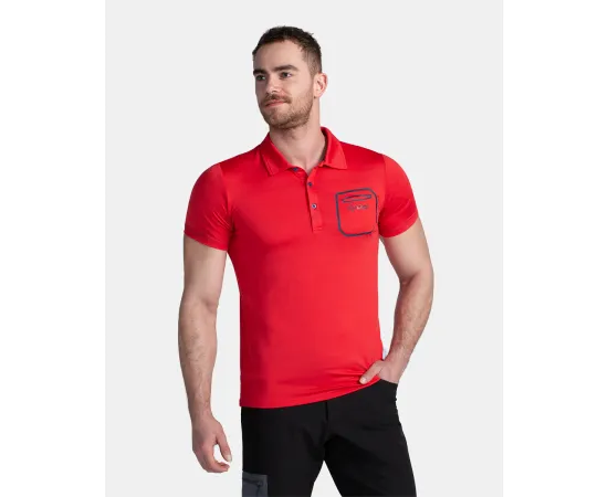 lacitesport.com - Polo fonctionnel pour homme Kilpi GIVRY-M, Couleur: Rouge, Taille: XL