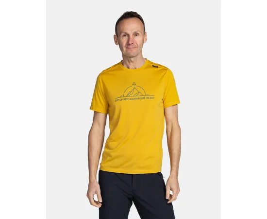 lacitesport.com - T-shirt fonctionnel pour homme Kilpi MERIN-M, Couleur: Or, Taille: L