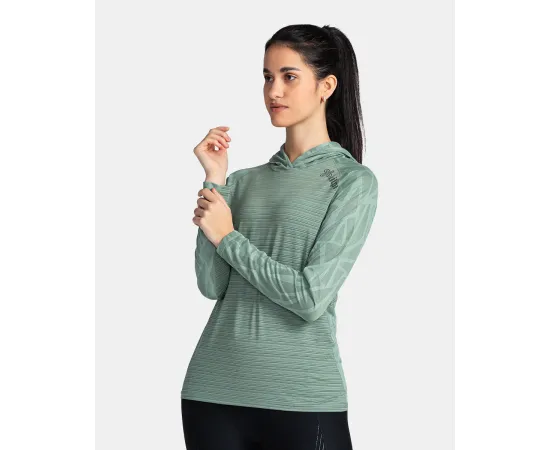 lacitesport.com - Sweat de course pour femme Kilpi AILEEN-W, Couleur: Vert, Taille: 36