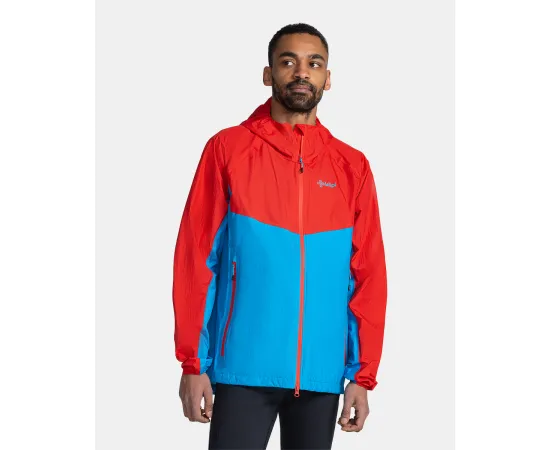 lacitesport.com - Veste hardshell outdoor pour homme Kilpi HURRICANE-M, Couleur: Rouge, Taille: L