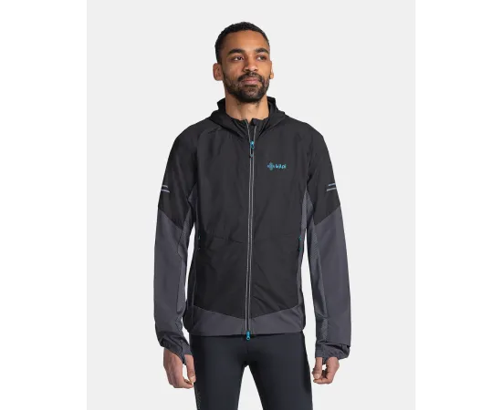 lacitesport.com - Veste coupe-vent pour homme Kilpi RAYEN-M, Couleur: Noir, Taille: L