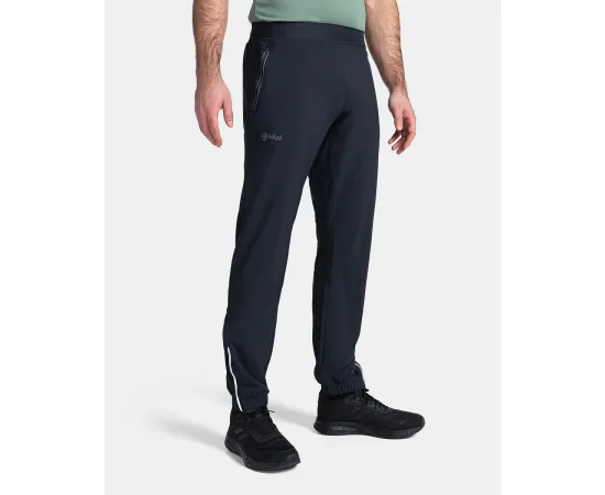 lacitesport.com - Pantalon de course pour homme Kilpi HEYES-M, Couleur: Noir, Taille: S