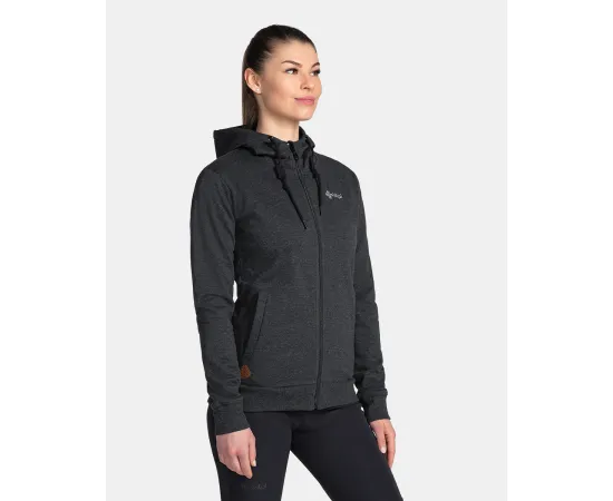 lacitesport.com - Sweat en coton pour femme Kilpi BERY-W, Couleur: Noir, Taille: 34