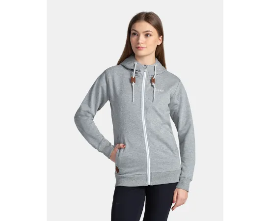 lacitesport.com - Sweat en coton pour femme Kilpi BERY-W, Couleur: Gris, Taille: 34