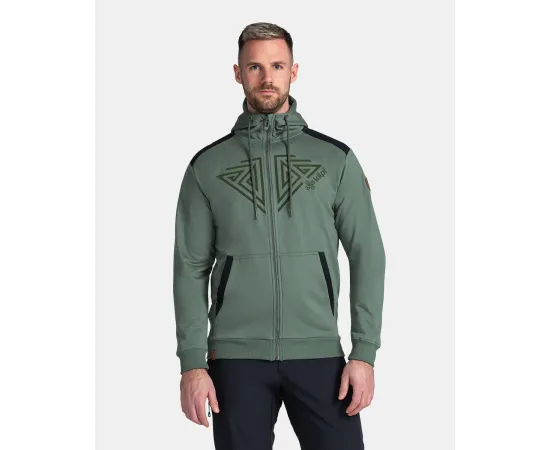 lacitesport.com - Sweat en coton pour homme Kilpi ADELAN-M, Couleur: Vert, Taille: L