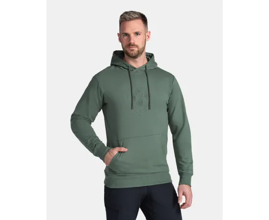 lacitesport.com - Sweat en coton pour homme Kilpi LAGOA-M, Couleur: Vert, Taille: 3XL