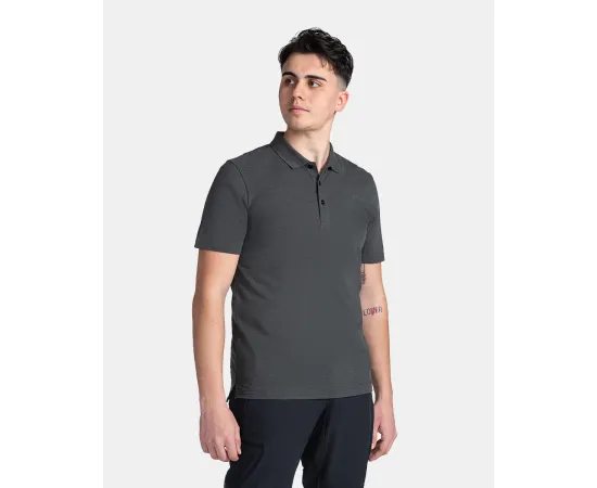 lacitesport.com - Polo en coton pour homme Kilpi VILAR-M, Couleur: Noir, Taille: 3XL