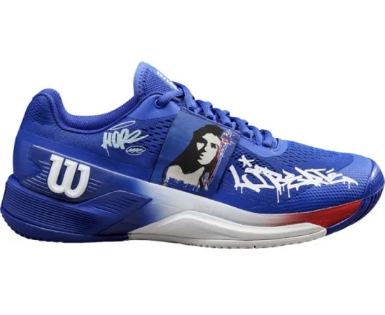 lacitesport.com - Wilson Rush Pro 4.0 Hope Paris Clay Chaussures de tennis Homme, Couleur: Bleu, Taille: 44