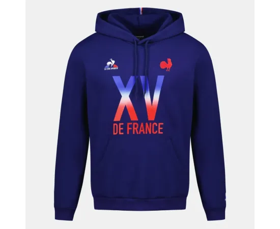 lacitesport.com - Le Coq Sportif XV de France Sweat Homme, Couleur: Bleu, Taille: 3XL