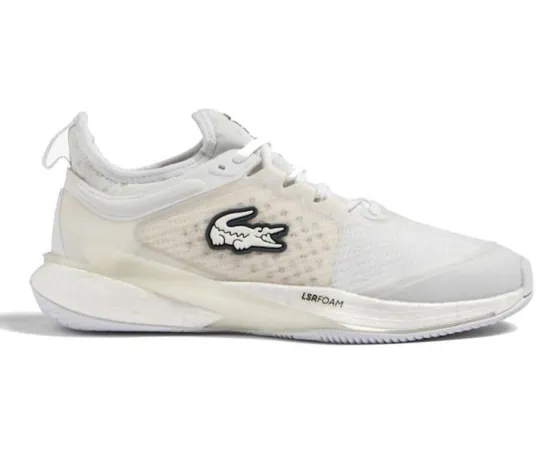 lacitesport.com - Lacoste Lite AG-LT23 Chaussures de tennis Femme, Couleur: Blanc, Taille: 39,5