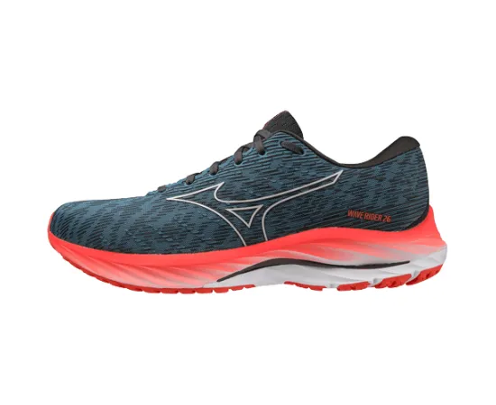 lacitesport.com - Mizuno Wave Rider 26 Chaussures de running Homme, Couleur: Gris, Taille: 42