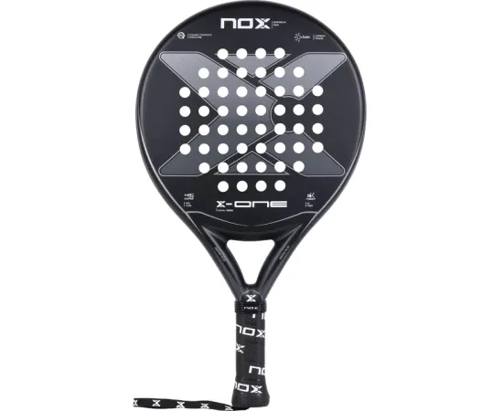 lacitesport.com - Nox X-One Evo Black Raquette de padel, Couleur: Noir