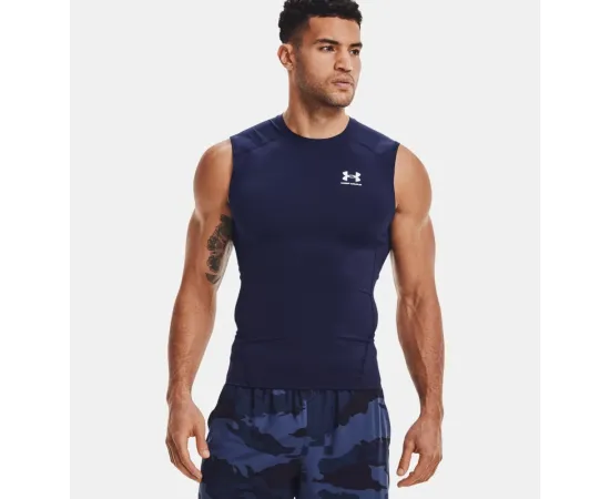 lacitesport.com - Under Armour Lycra Débardeur Homme, Couleur: Bleu, Taille: XL