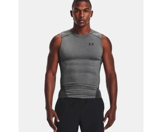 lacitesport.com - Under Armour Lycra Débardeur Homme, Couleur: Gris, Taille: L