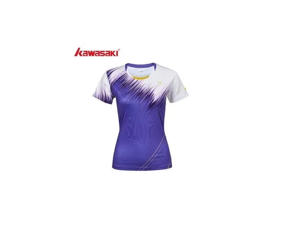 lacitesport.com - Kawasaki A2934 T-shirt de badminton Femme, Couleur: Violet, Taille: S