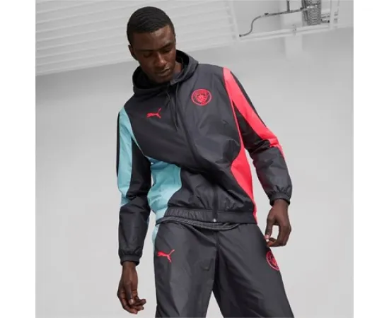 lacitesport.com - Puma Manchester city Veste Pre-match Anthem 23/24 Homme, Taille: M