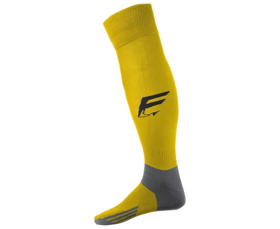 lacitesport.com - Force XV Chaussettes de rugby, Couleur: Jaune, Taille: 25/30