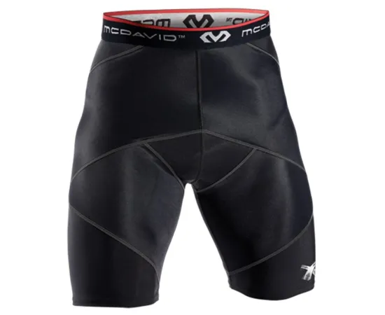 lacitesport.com - McDavid Short Cross Compression Homme, Couleur: Noir, Taille: 2XL